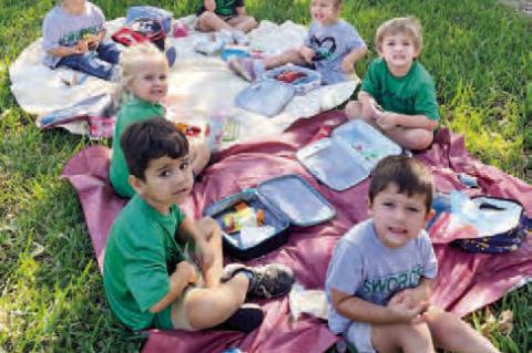 ST. MICHAEL STUDENTS ENJOY PICNIC, LEARN FIRE SAFETY