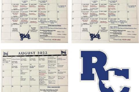 Rice Raider Calendars