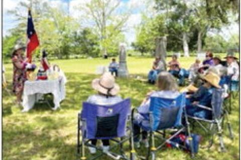 Local Daughters chapter meets for Confederate Memorial Day Service