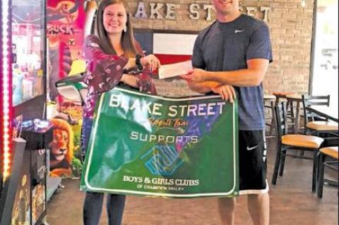 Blake Street donates to Boys and Girls Club