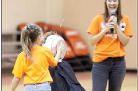 St. Anthony’s pie in the face pep rally raises money