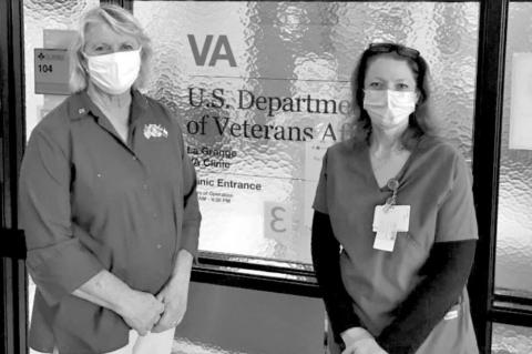VFW Aux delivers cookies to healthcare workers