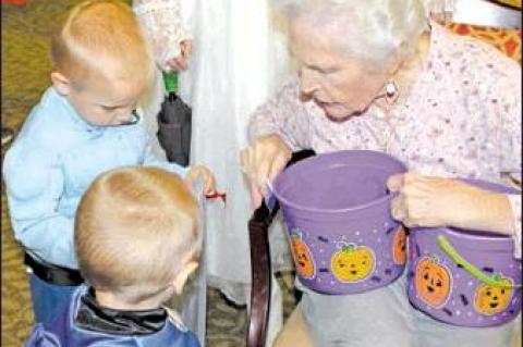 All treats, no tricks at Oaks Assisted Living Halloween event