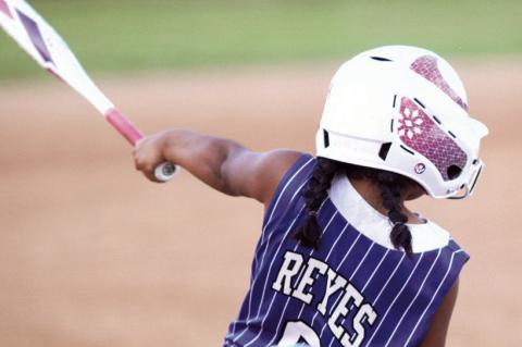 RICE LITTLE LEAGUE GIRLS IN ACTION