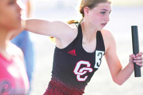 Columbus, Rice have top 10 finishers in district finals