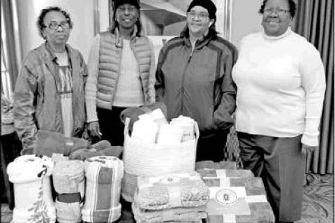 Eastern Star donates blankets to ELNR residents