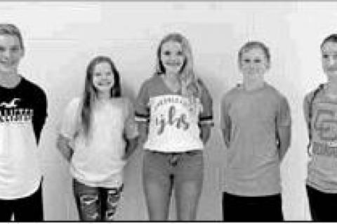 Columbus Junior High NJHS officers elected