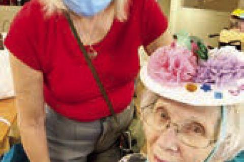 CHRISTIAN WOMEN’S ORGANIZATION BRINGS SMILES TO ASSISTED LIVING RESIDENTS