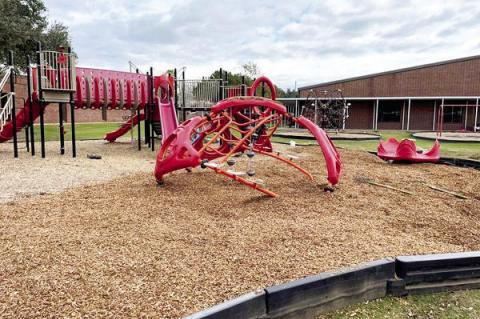 CES RECEIVES NEW PLAYGROUND EQUIPMENT