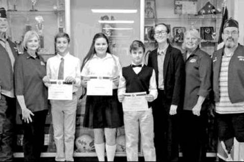 VFW essay contest winners chosen
