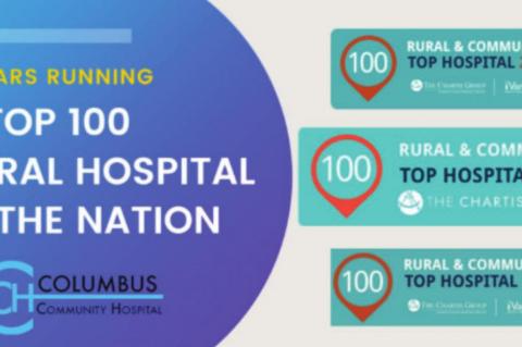 Columbus Community Hospital named among country’s Top 20 rural and community hospitals