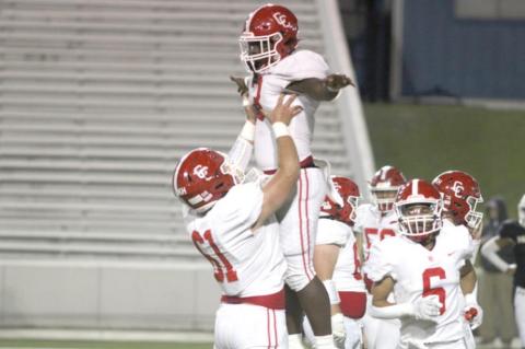 Johnson’s big game on the ground leads Cards to win in Area Championship round