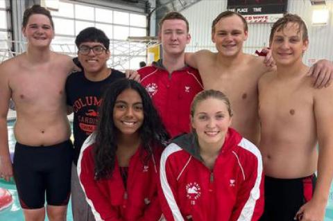 Columbus swimming has solid performance in El Campo meet