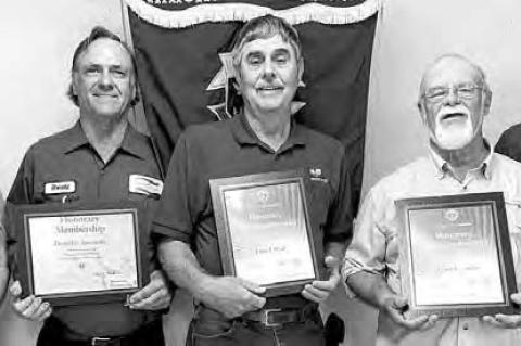 WEIMAR KNIGHTS OF COLUMBUS RECOGNIZE HONORARY MEMBERS