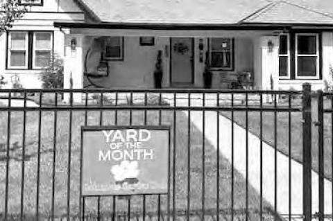 WINNERS CHOSEN FOR OCTOBER YARD OF THE MONTH AND BEAUTIFICATION AWARD