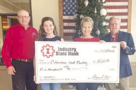 Community bank gives back with donations during Christmas