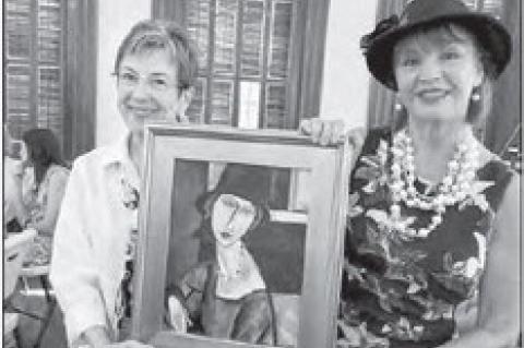 Columbus Christian Women holds Art Tiffin fundraiser, donates funds