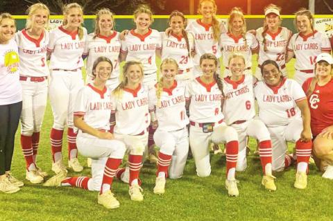 Lady Cards bow out of playoffs after walk-off, blowout losses
