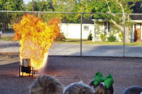 ST. MICHAEL STUDENTS ENJOY PICNIC, LEARN FIRE SAFETY