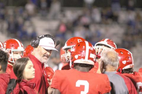 DC Texas football’s 3A Week 10 coach of the week, Schobel, credits players for success