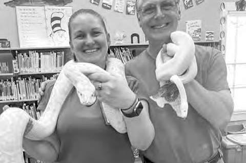 Library hosts snakes, music programs