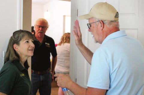 HABITAT FOR HUMANITY HOLDS OPEN HOUSE IN COLUMBUS