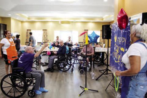 Assisted living facilities celebrate Father’s Day