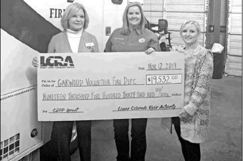 LCRA awards $19,532 grant to Garwood