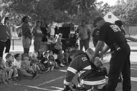 Fire Prevention Week with St. Paul Lutheran daycare