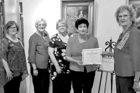 DAR honors CCWO and Sewing Lab