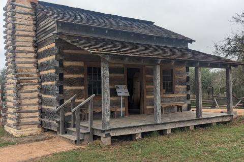 The museum created a full-sized replica of the printing press used in the original San Felipe colony for The Texas Gazette. Citizen | Trenton Whiting