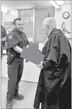 EAGLE LAKE SWEARS IN NEW OFFICER
