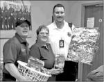 Caring Hands donation to first responders