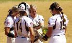 Ladycat softball climbs up to second in district standings