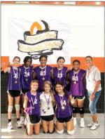WJHS volleyball team report