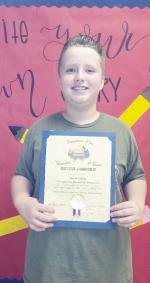 Local student is DRT essay contest winner