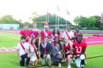 The Homecoming court in the back row from left to right are Jackson Hancock, Ivy Mueller, Ty’Vone Whitehead, Jayda Ramirez, Trinity Thompson and Ja’Leighia Wilson. In the front row is Ian Ruvalcaba, Chelsea Vasquez, Will Fitzgerald, Andreanna Shropshi