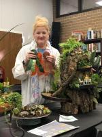 Nancy Galloway took several medals away from the Columbus Garden Club flower show. Courtesy photo